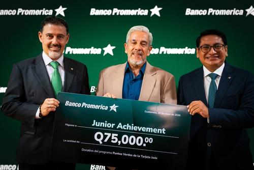 Banco Promerica, Tarjeta Jade, Puntos Verdes, educación, nutrición, niños, organizaciones sociales, donativo, Guatemala, Soy502