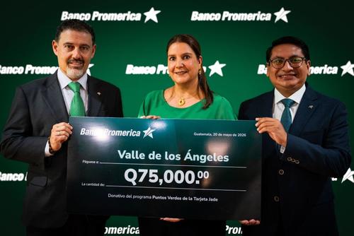 Banco Promerica, Tarjeta Jade, Puntos Verdes, educación, nutrición, niños, organizaciones sociales, donativo, Guatemala, Soy502