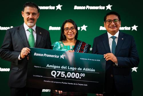 Banco Promerica, Tarjeta Jade, Puntos Verdes, educación, nutrición, niños, organizaciones sociales, donativo, Guatemala, Soy502