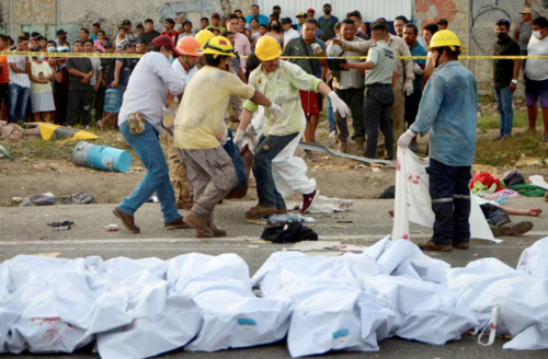 El guatemalteco logró ser detenido ya que también se encontraba entre los heridos. (Foto: El País)