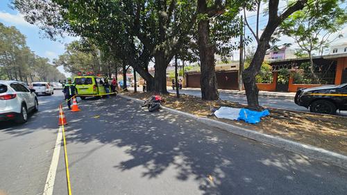El tránsito ha sido afectado tras este hecho de violencia. (Foto: Estuardo Paredes/Colaborador)