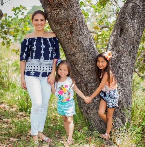 Sus hijas son el motor de su vida. (Foto: Tita Moscoso Paiz)