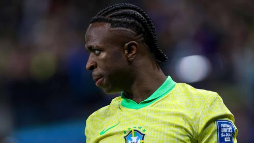 Vinícius Júnior disputó su primer Mundial con la Selección de Brasil en Qatar 2022.