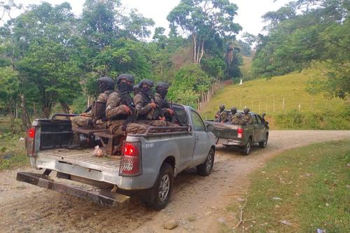 Ejército, Ministerio de la Defensa, militares, Gobierno, Guatemala, Honduras, ataque armado, 02