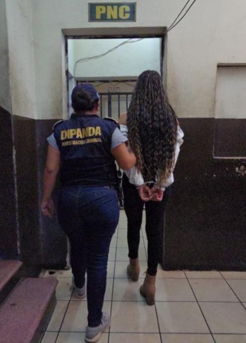 La mujer deberá enfrentarse a la ley (Foto: PNC)