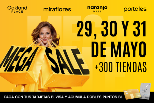 Spectrum, Mega Sale, descuentos, tiendas, Oakland Place, Miraflores, Naranjo Mall, Guatemala, Soy502