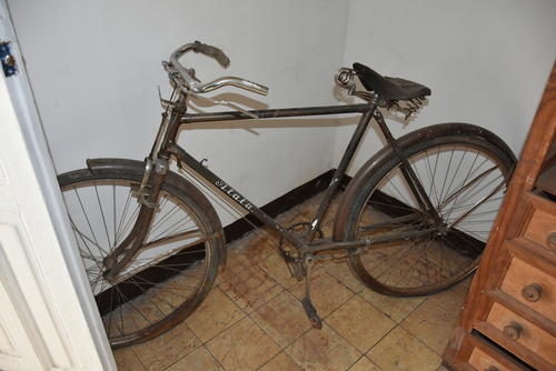 La bicicleta era utilizada por los carteros para repartir las cartas en la cabecera. (Foto: Bernardo Montúfar/Colaborador)