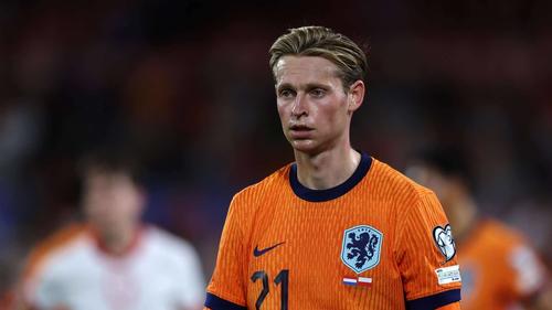 Frenkie es pieza fundamental y capitán en el esquema neerlandés, con el objetivo de conquistar la primera Copa del Mundo para su país.