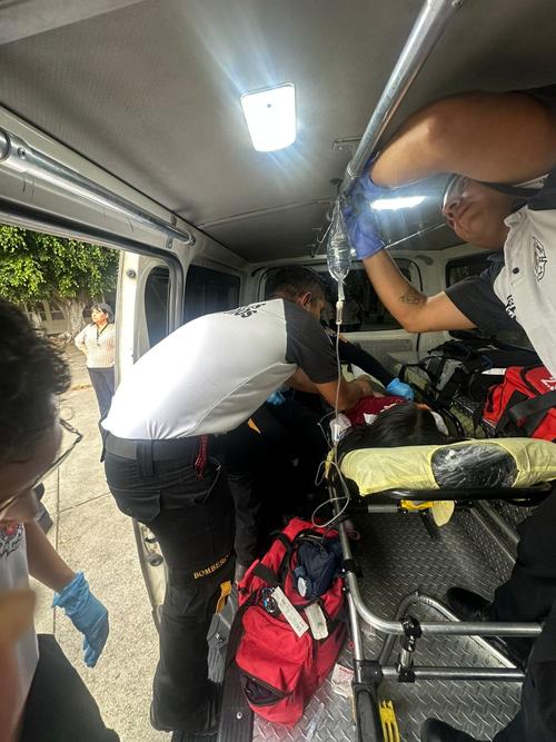 Las menores presentaron las molestias mientras estaban en la escuela. (Foto: Bomberos Voluntarios)