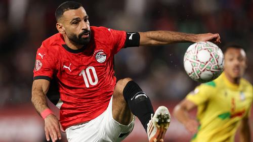 Mohamed Salah suma dos goles en dos partidos de Mundial disputados en Rusia 2018.
