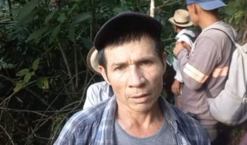 Jorge Luis Villatoro Ávila relató la angustia que vivió durante la búsqueda de su hija Sulmy, de 3 años. (Foto: Captura de video)