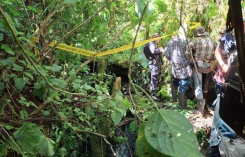 Una prenda de la niña fue localizada cerca del sitio donde posteriormente fue encontrado su cuerpo, según el MP. (Foto: Mardoqueo Guzmán)