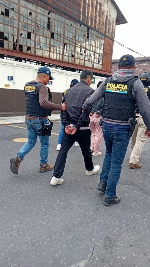 Hugo André Molina Miranda, de 23 años, alias "Flaco", fue detenido. (Foto: PNC)