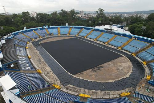 La CDAG desembolsó Q63 millones al PNUD para ejecutar un nuevo proyecto de remodelación del Estadio Doroteo Guamuch Flores. (Foto: Estuardo Paredes/octubre 2026)