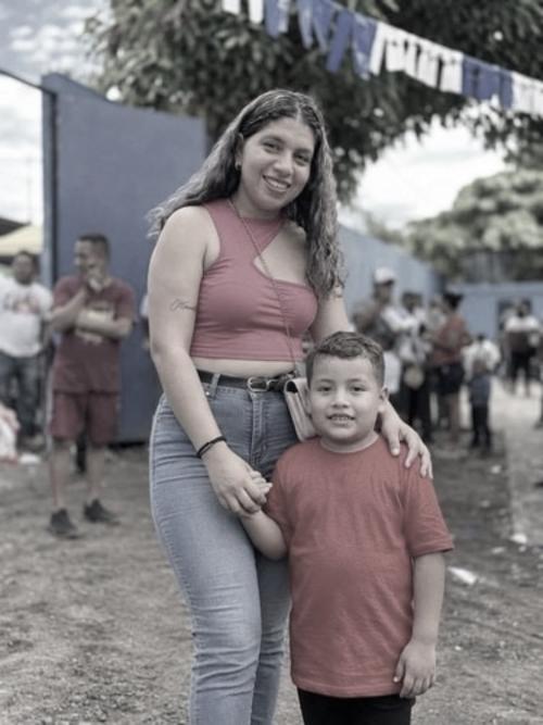 La madre y su pequeño fallecieron en el lugar. (Foto: Romario Aguilar/colaborador)