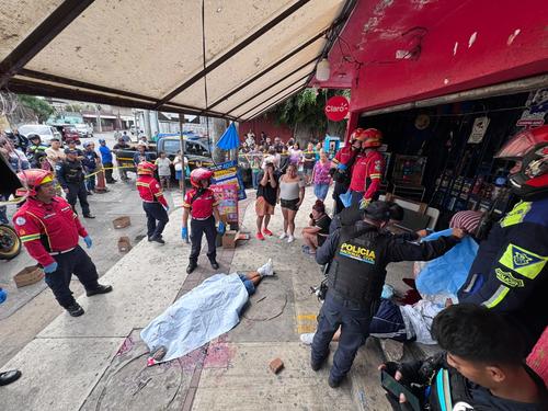 Dos menores de edad fueron asesinados esta tarde. (Foto: CBM)