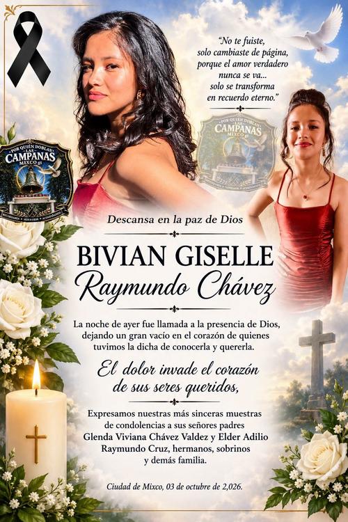 Vivian Gisselle Raymundo Chávez de 16 años falleció en el lugar del ataque. (Imagen: Redes sociales)