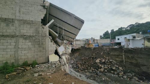 Así amaneció el lugar este lunes. (Foto: Jorge Senté/Colaborador)