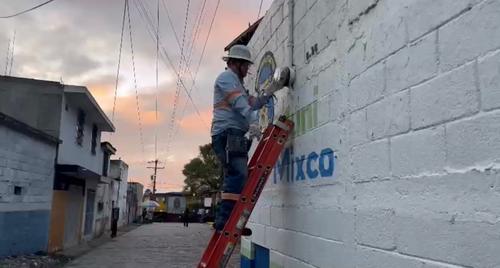 Colonia Belén, zona 7 Mixco. (Foto: EEGSA)