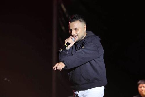 Jorge Meza es fundador y la voz líder de Candela El Grupo. (Foto: Karla Santiago)