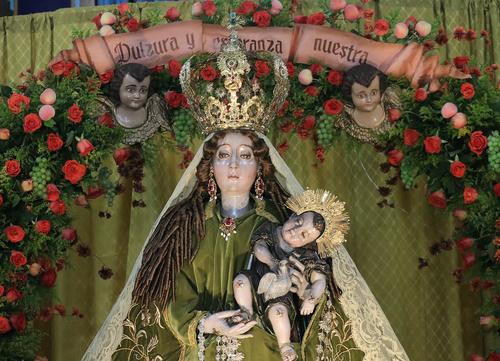 Octubre es el mes dedicado a la virgen del Rosario. (Foto: Leslie de León)