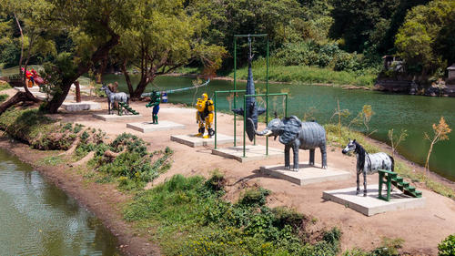 Niños pueden disfrutar de diferentes espacios recreativos durante el fin de semana. (Foto: Edwards Morales)