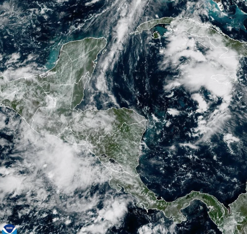 Para este fin de semana habrá bastante humedad. (Foto: Conred)