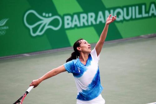Melissa Morales debutó con el equipo de la Copa Federación de Guatemala en 2008. (Foto: meli_morales90)