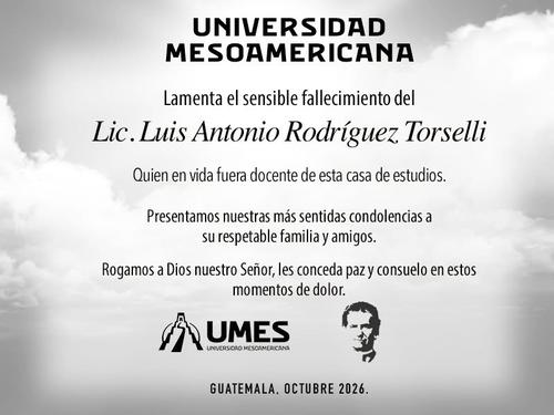 Luis Antonio Rodríguez Torselli, maestro, fallece, guatemala, noticias, soy502, fama, gente 3