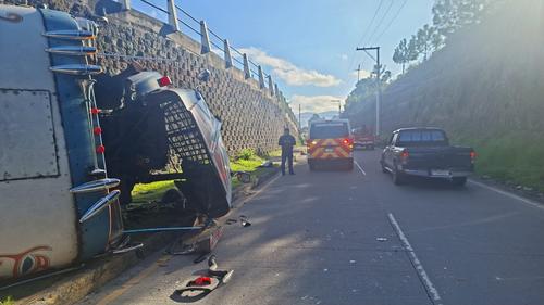 El accidente ocurrió en la zona 5 de Quetzaltenango. (Foto: Bomberos Voluntarios)