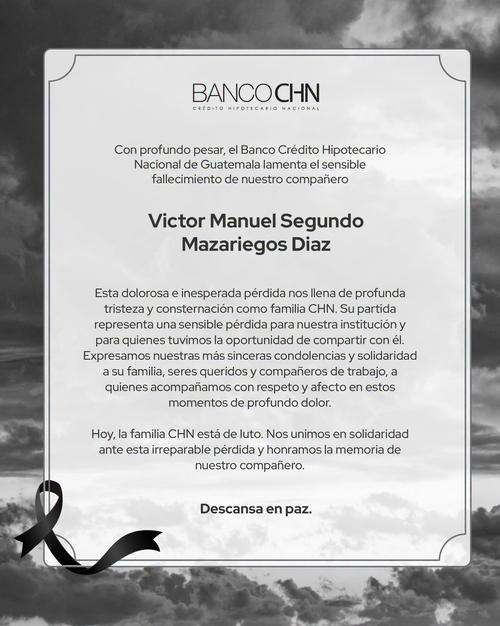 Comunicado del Crédito Hipotecario Nacional (Foto: CHN)