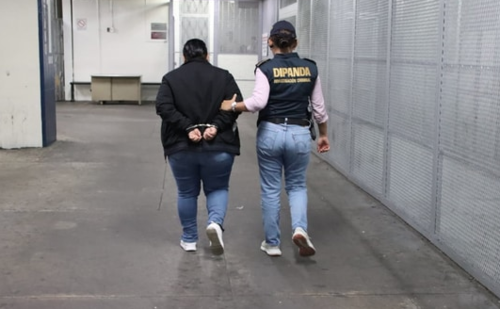 La captura deberá enfrentarse a la justicia. (Foto: PNC)