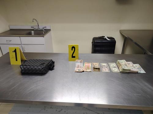 El dinero no fue reportado. (Foto: PNC)