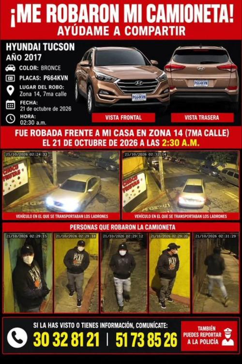 Imagen compartida por el dueño del vehículo. (Foto: redes sociales)