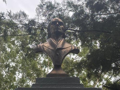 Miguel Hidalgo forma parte del conjunto escultórico de la Avenida La Reforma. (Foto: Alejandra Sánchez)