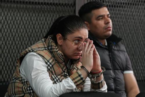 María Fernanda Bonilla y Luis Marroquín, acusados en el crimen de Melissa Palacios. (Foto: Archivo/Soy502)