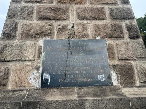 La figura de Reyna Barrios permanece como parte del paisaje histórico capitalino. (Foto: Alejandra Sánchez)