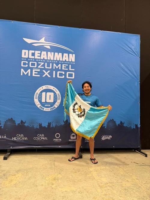 El atleta destacó en el Oceanman Cozumel de México. (Foto: Karla Santiago)