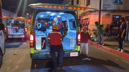 Hasta el momento se desconoce la causa del hecho armado. (Foto: Bomberos Municipales)