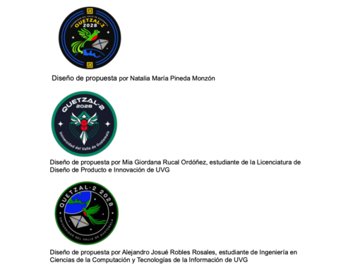 Emblema, QUETZAL-2, espacio, UVG, seleccion, historias502, noticias, guatemla, soy502 1