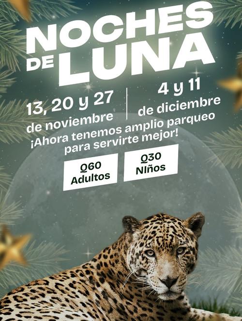 (Imagen vía: Zoológico La Aurora)