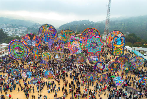 Esta es una buena alternativa del festival del barriletes de Sumpango. (Foto: Carlos Vicente)