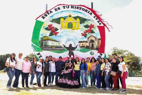 Varios vecinos asistirán a volar estos barriletes en este sector fraijaneco. (Foto: Cortesía Municipalidad de Fraijanes)