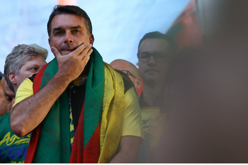 El senador Bolsonaro durante un mitin de la recién pasada campaña electoral. (Foto: AFP/Soy502)