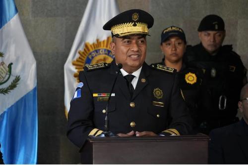 El nuevo director de la PNC, Erick Osoy, aseguró que el proceso de reestructuración a lo interno de la institución seguirá su curso. (Foto: Wilder López/ Soy502)