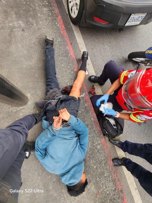 El joven de 18 años fue capturado en la avenida Reforma esta tarde. (Foto: Cortesía)