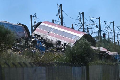 Dos trenes de alta velocidad chocaron cerca de Urda, en Toledo. (Foto: AFP)