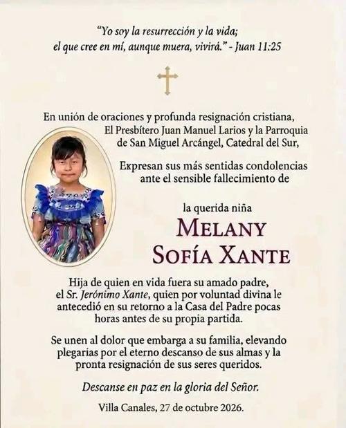 La menor de 8 años resultó herida y fue trasladada a un hospital junto a su padre, donde horas después falleció. (Imagen: Noticias Villa Canales)