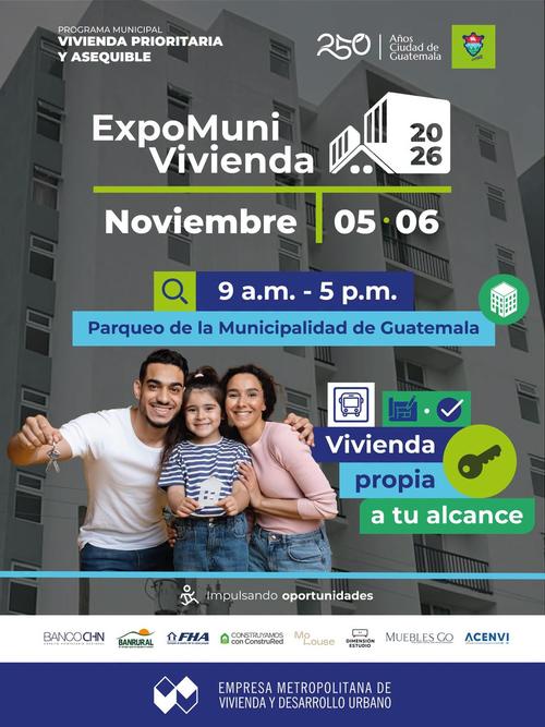 La actividad se realizará en el parqueo de la Municipalidad de Guatemala (Foto: MuniGuate)