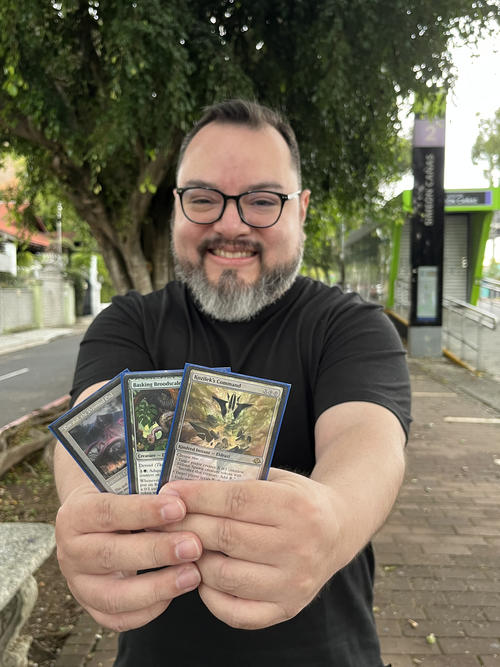 Javier Castellán Robles lleva más de dos décadas vinculado al mundo de Magic. (Foto: Sandra Sebastián)